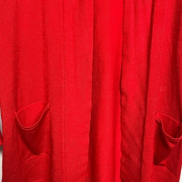 Cardigan Red Sweater - Picture 10 of 12